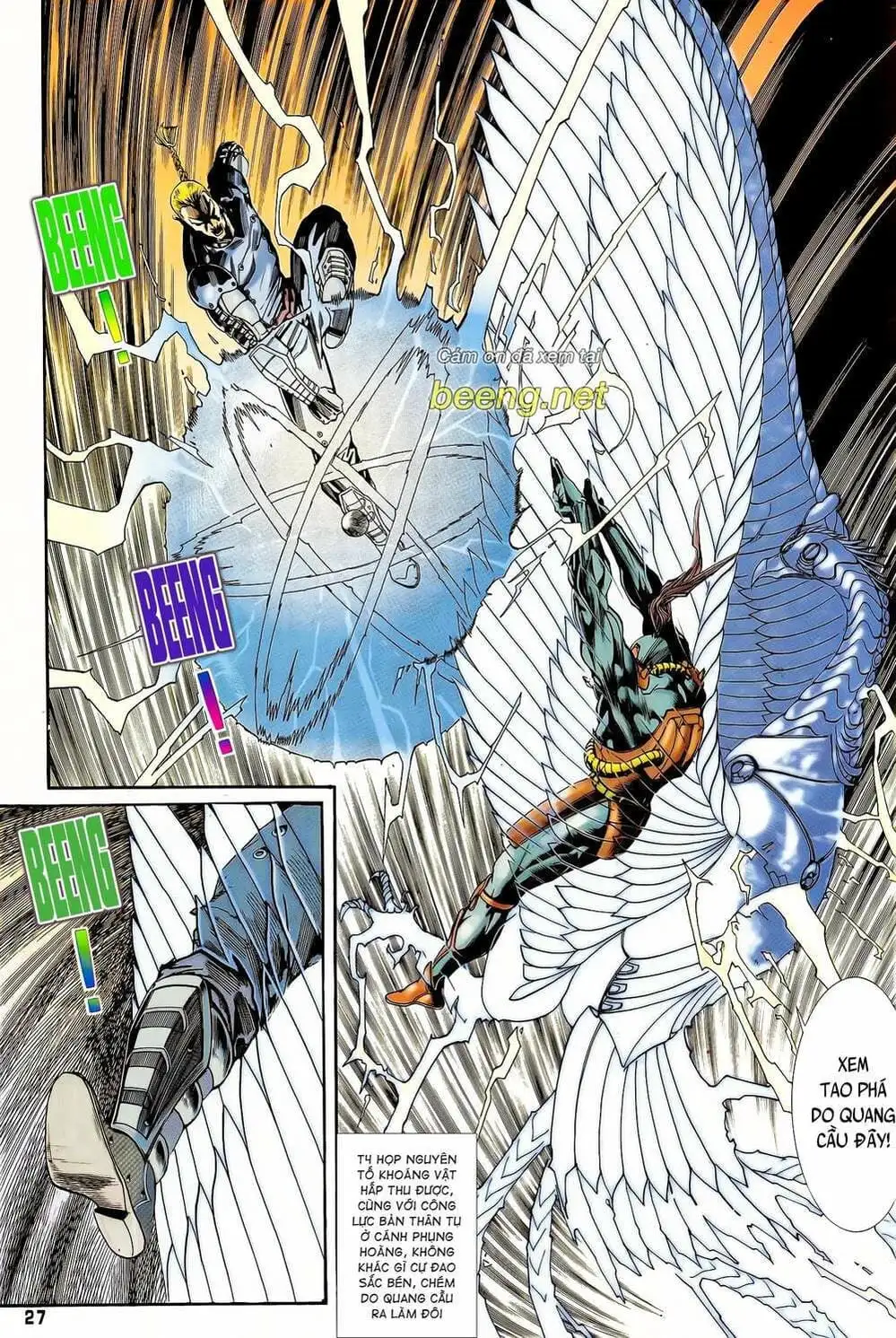 Truyện Tranh Long Hổ 5 Thế trang 8