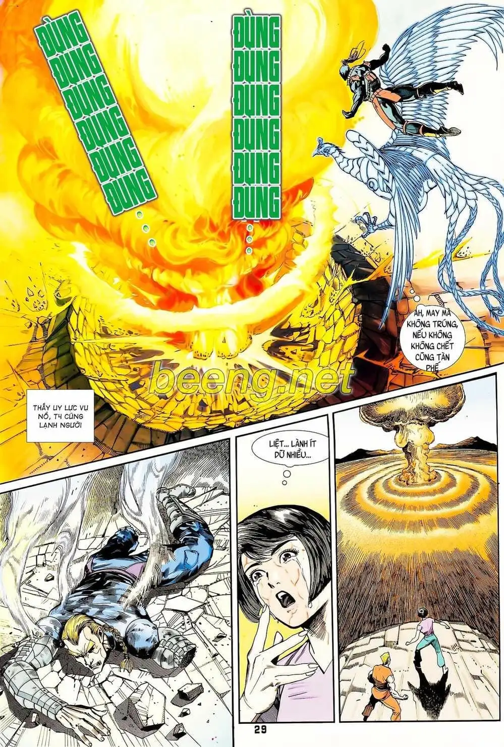 Truyện Tranh Long Hổ 5 Thế trang 8