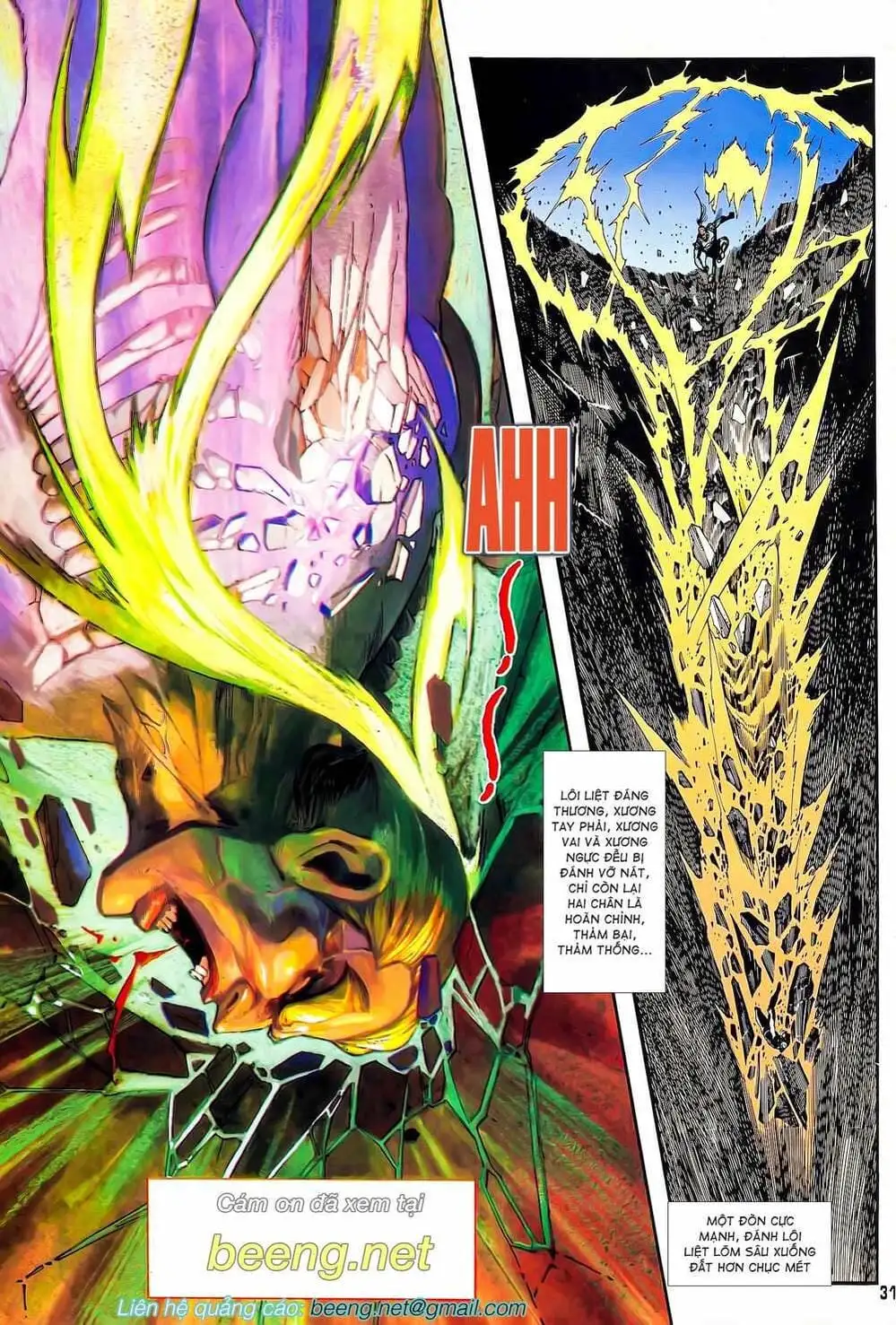 Truyện Tranh Long Hổ 5 Thế trang 8