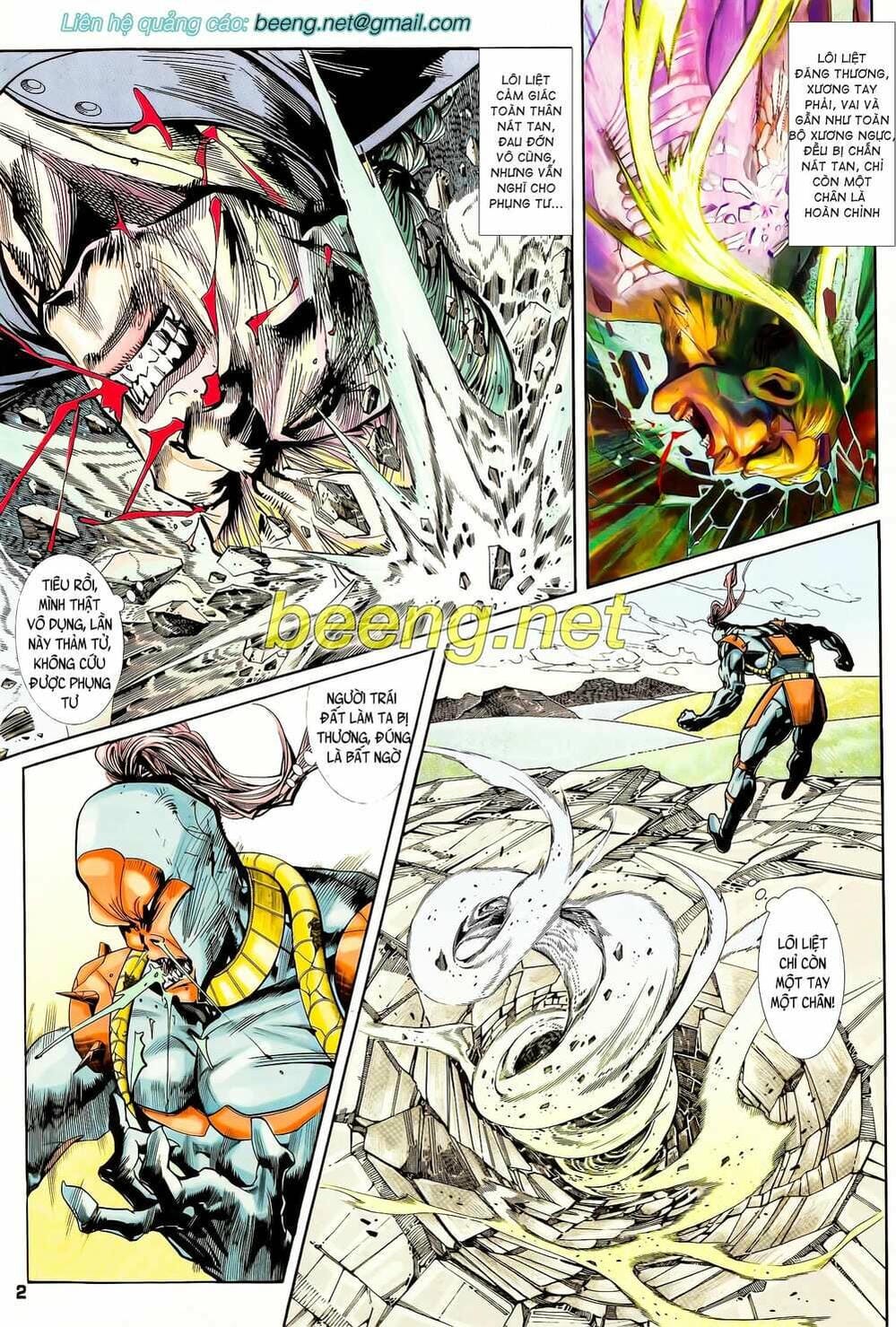 Truyện Tranh Long Hổ 5 Thế trang 8