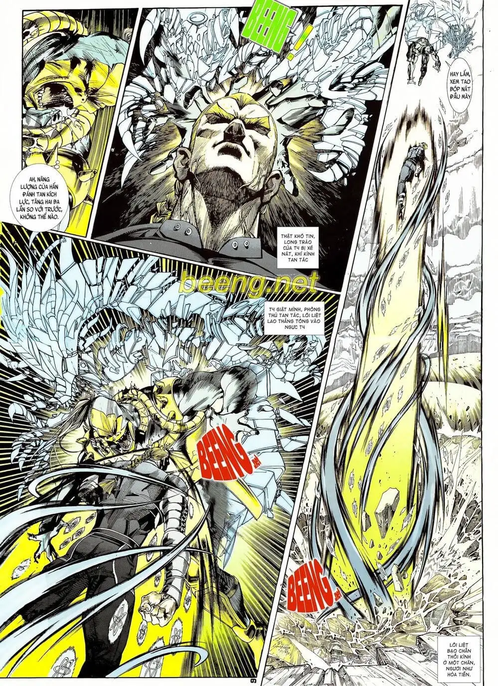 Truyện Tranh Long Hổ 5 Thế trang 8
