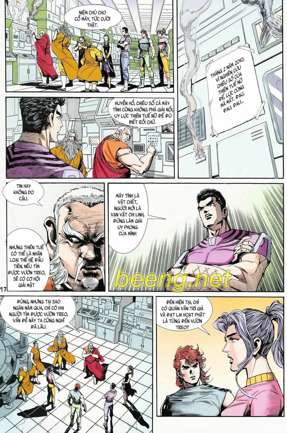 Truyện Tranh Long Hổ 5 Thế trang 8