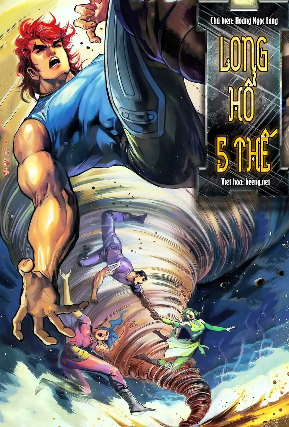 Truyện Tranh Long Hổ 5 Thế trang 8