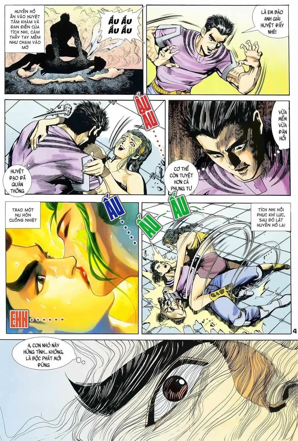 Truyện Tranh Long Hổ 5 Thế trang 8