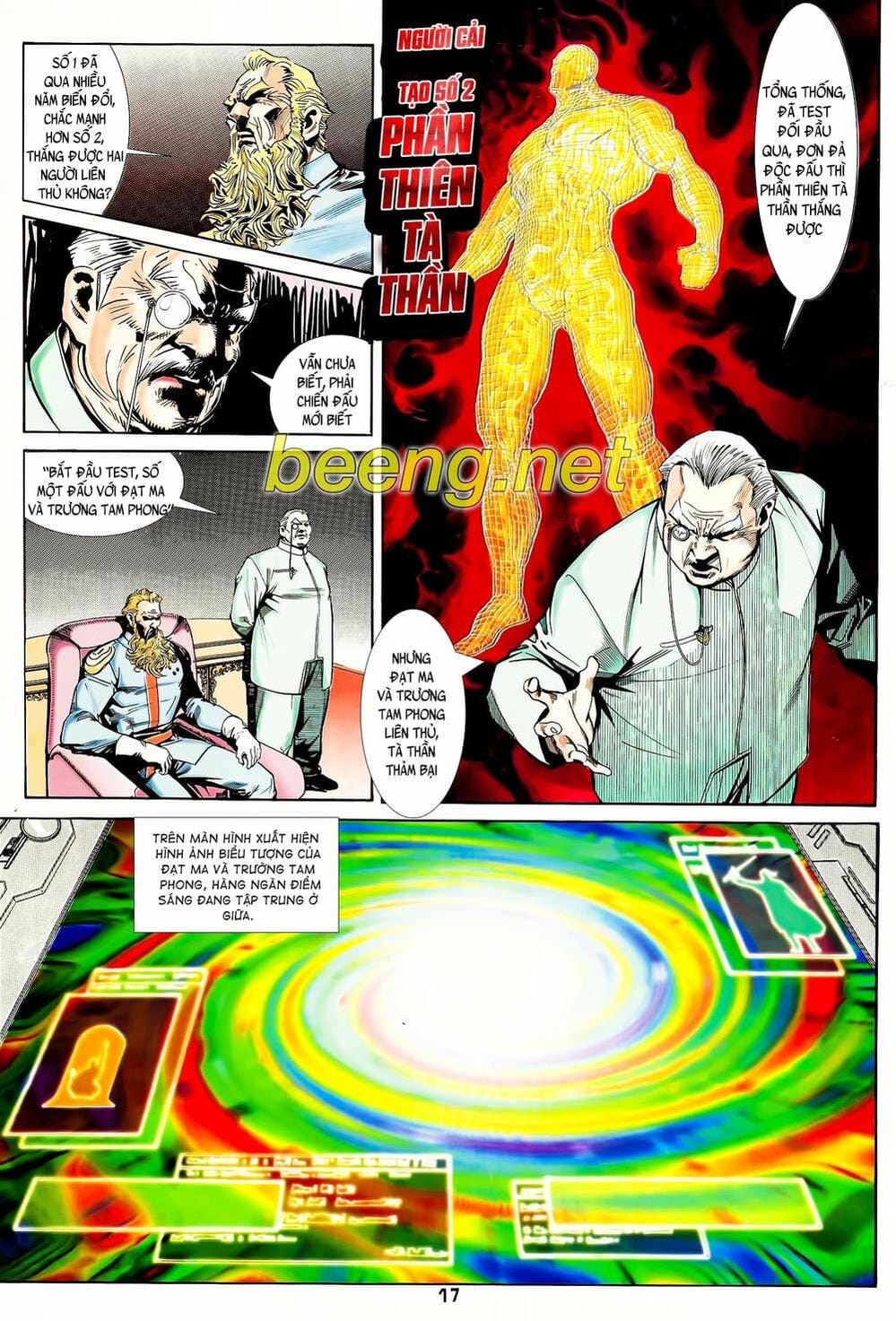 Truyện Tranh Long Hổ 5 Thế trang 8