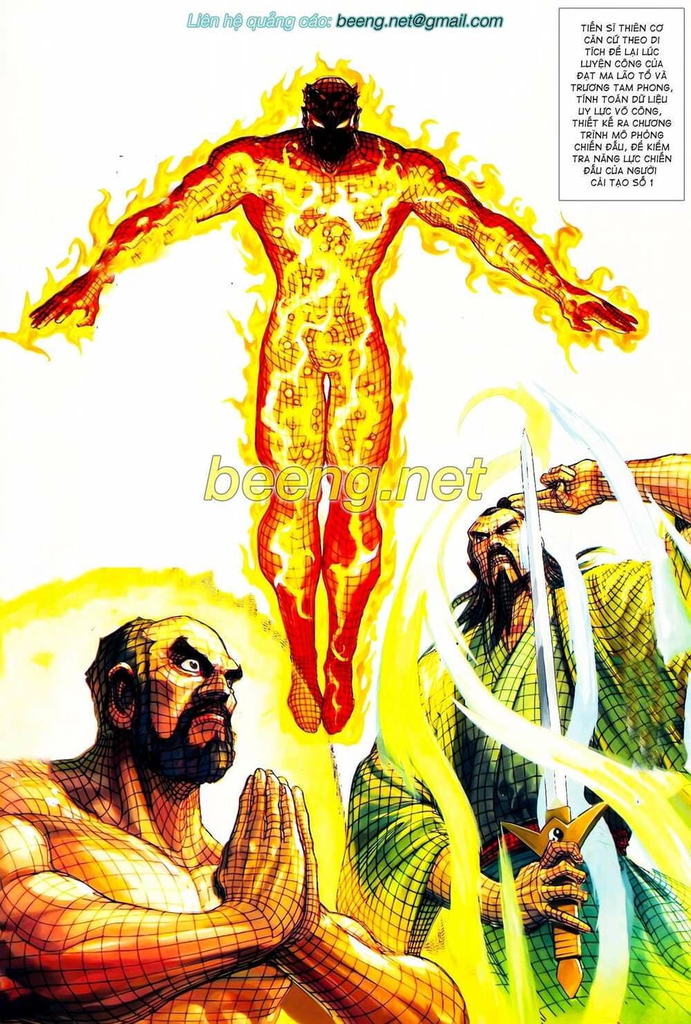 Truyện Tranh Long Hổ 5 Thế trang 8
