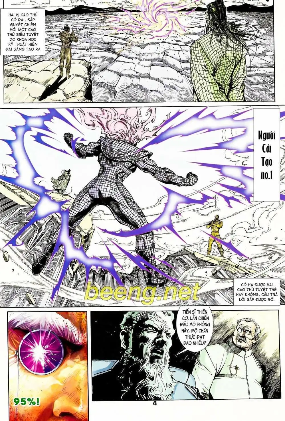 Truyện Tranh Long Hổ 5 Thế trang 8