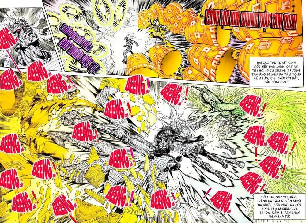 Truyện Tranh Long Hổ 5 Thế trang 8