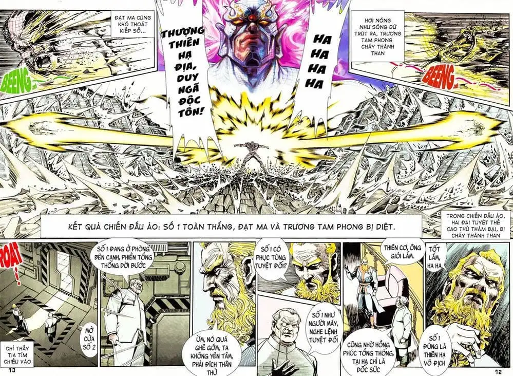 Truyện Tranh Long Hổ 5 Thế trang 8
