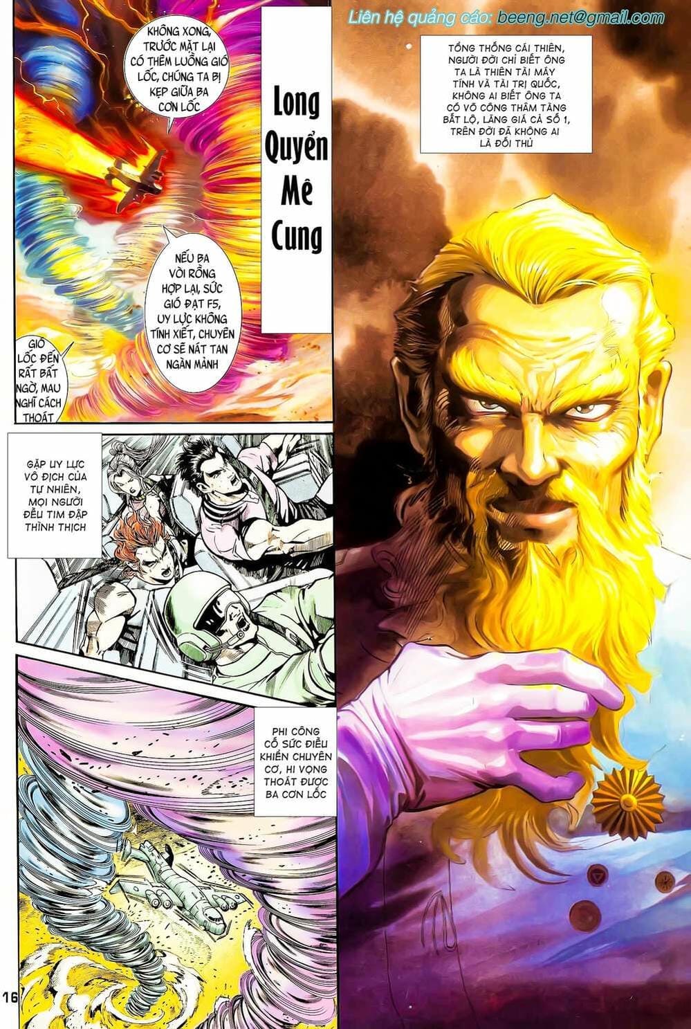 Truyện Tranh Long Hổ 5 Thế trang 8