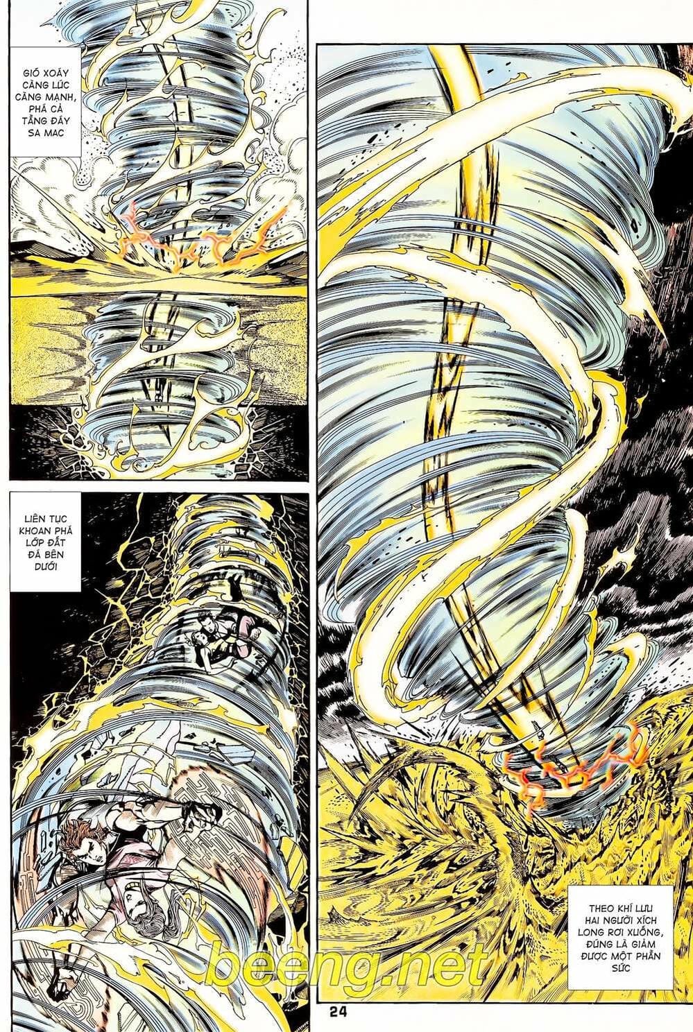 Truyện Tranh Long Hổ 5 Thế trang 8