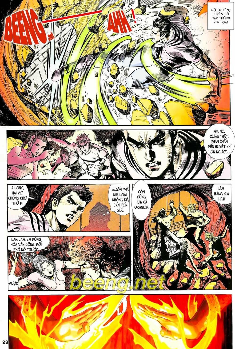 Truyện Tranh Long Hổ 5 Thế trang 8