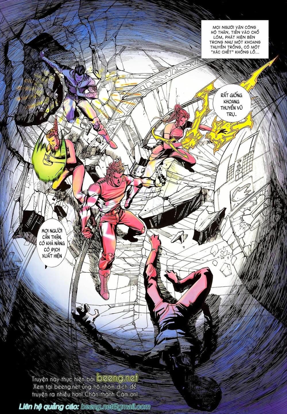 Truyện Tranh Long Hổ 5 Thế trang 8