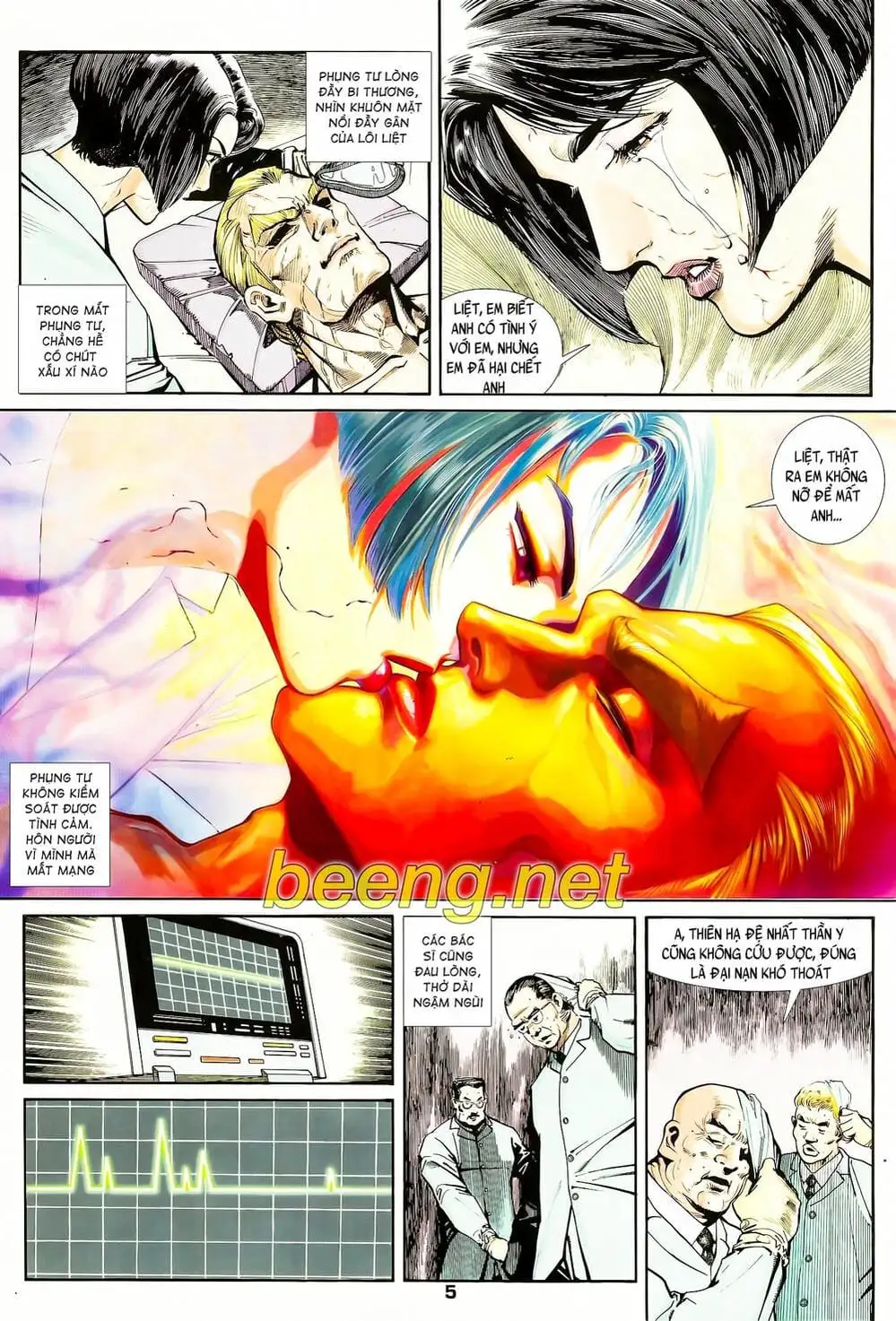 Truyện Tranh Long Hổ 5 Thế trang 8