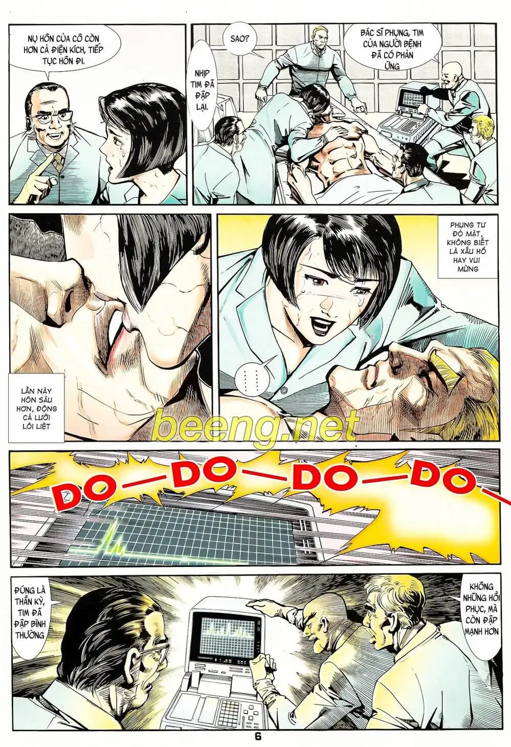 Truyện Tranh Long Hổ 5 Thế trang 8