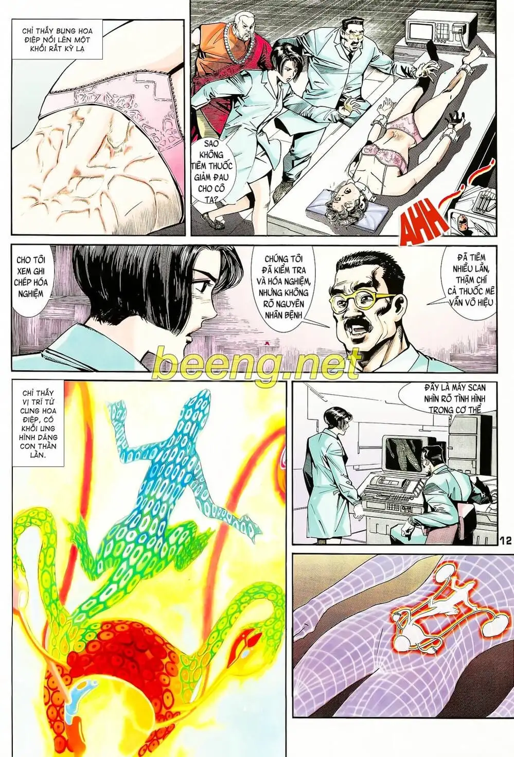 Truyện Tranh Long Hổ 5 Thế trang 8