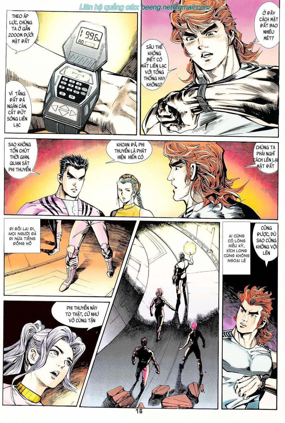 Truyện Tranh Long Hổ 5 Thế trang 8