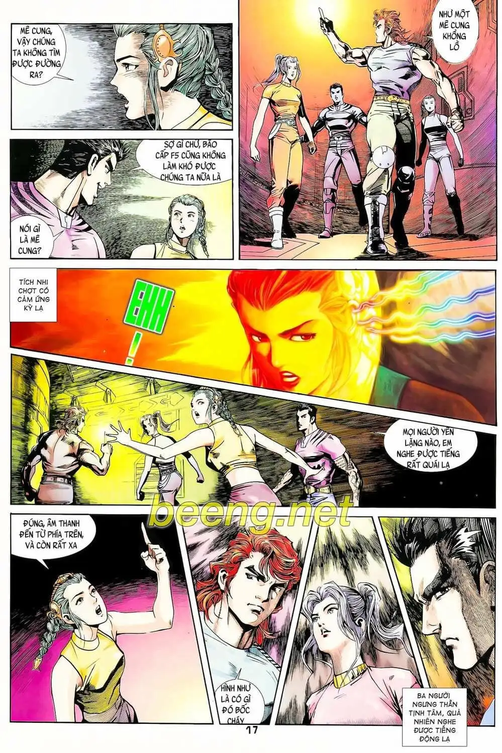 Truyện Tranh Long Hổ 5 Thế trang 8