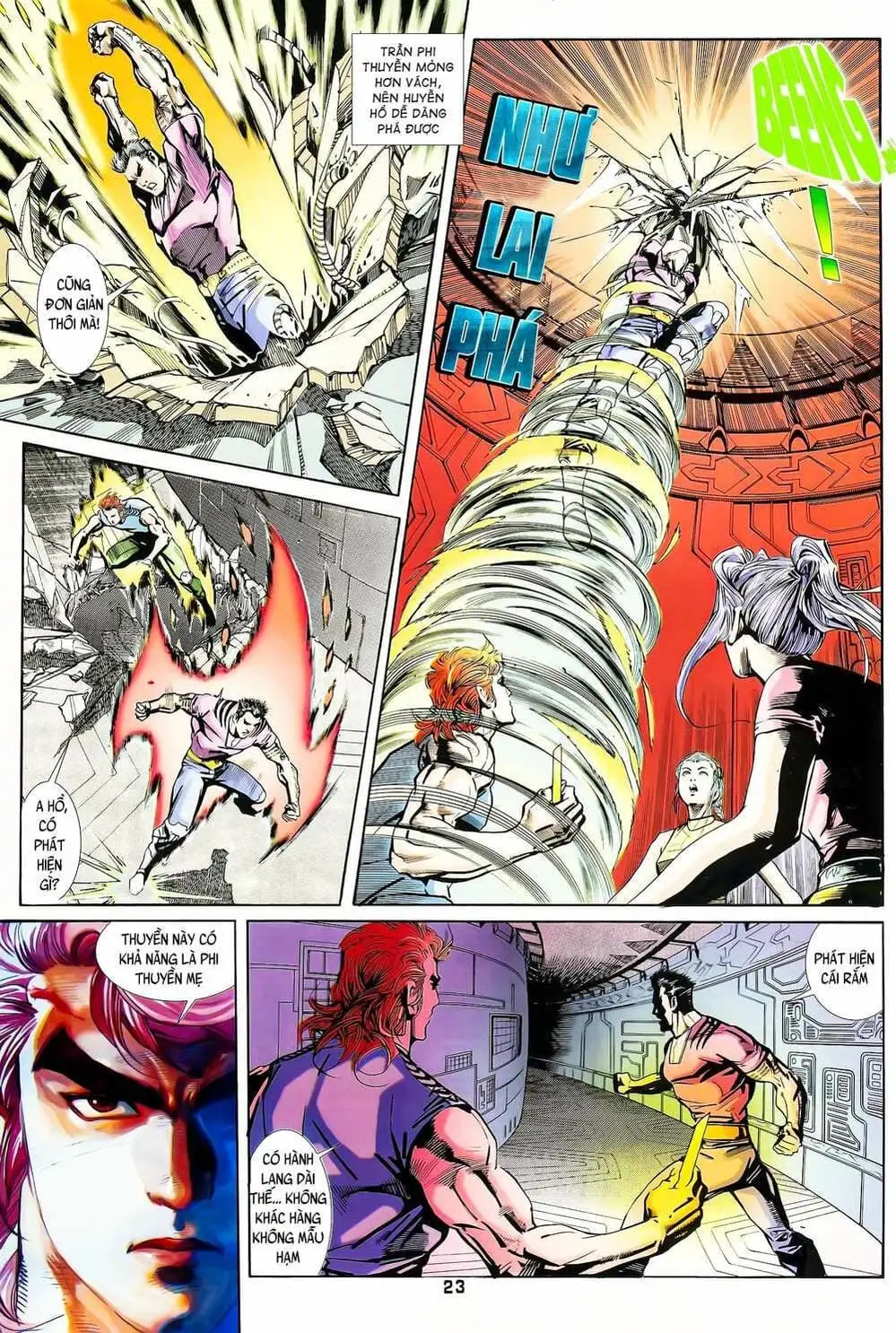 Truyện Tranh Long Hổ 5 Thế trang 8