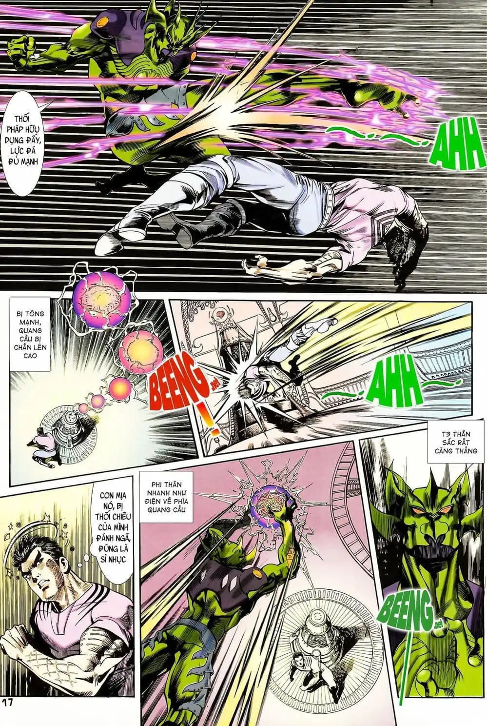 Truyện Tranh Long Hổ 5 Thế trang 8