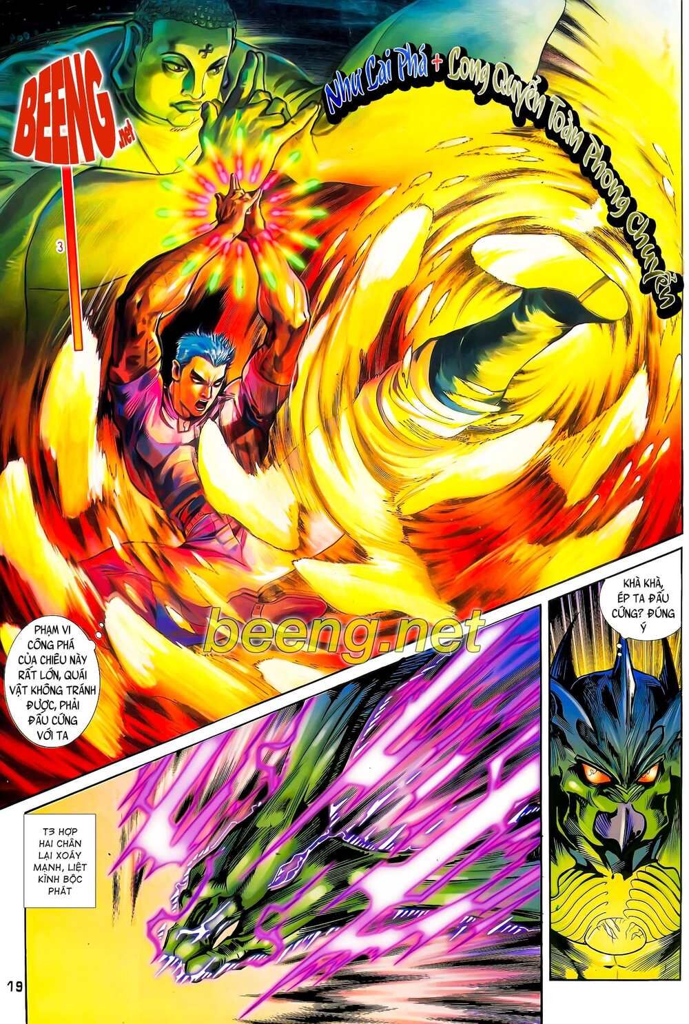 Truyện Tranh Long Hổ 5 Thế trang 8