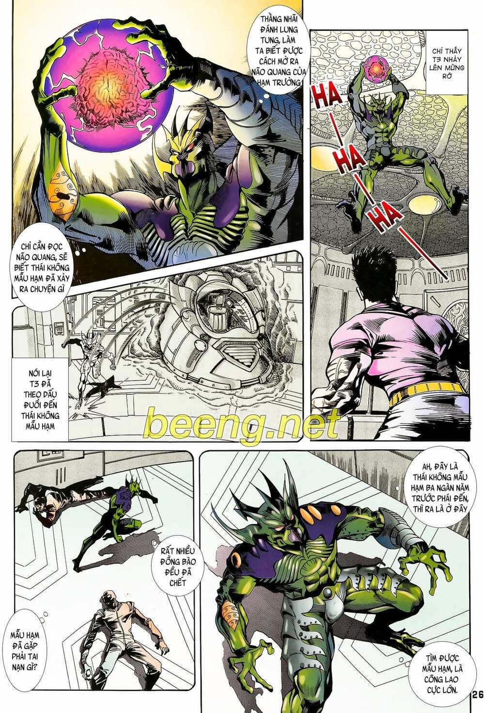 Truyện Tranh Long Hổ 5 Thế trang 8
