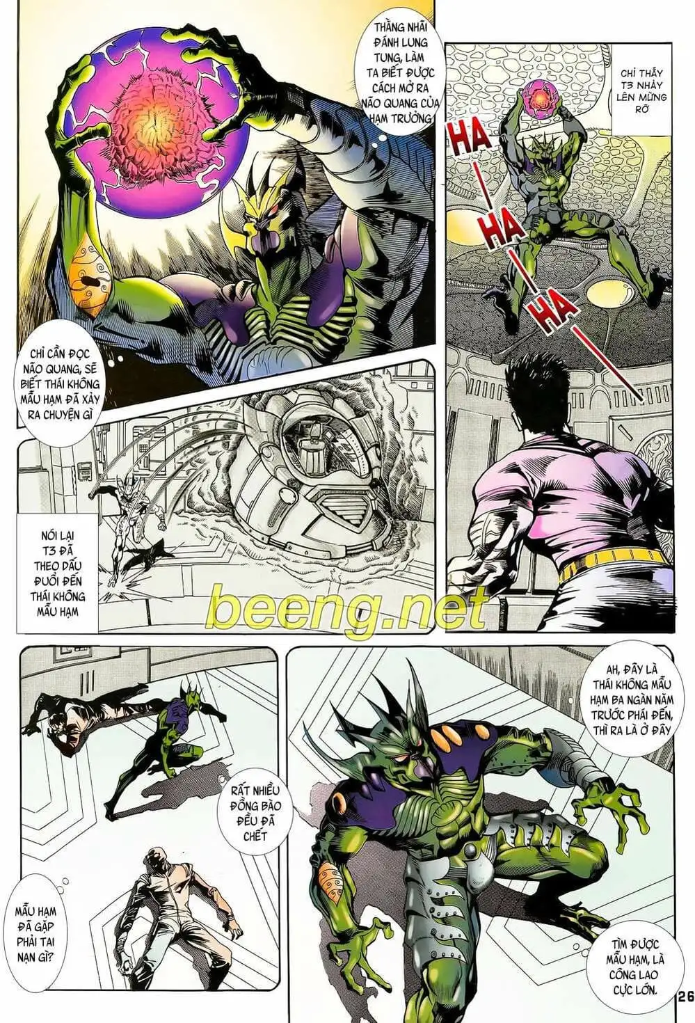 Truyện Tranh Long Hổ 5 Thế trang 8