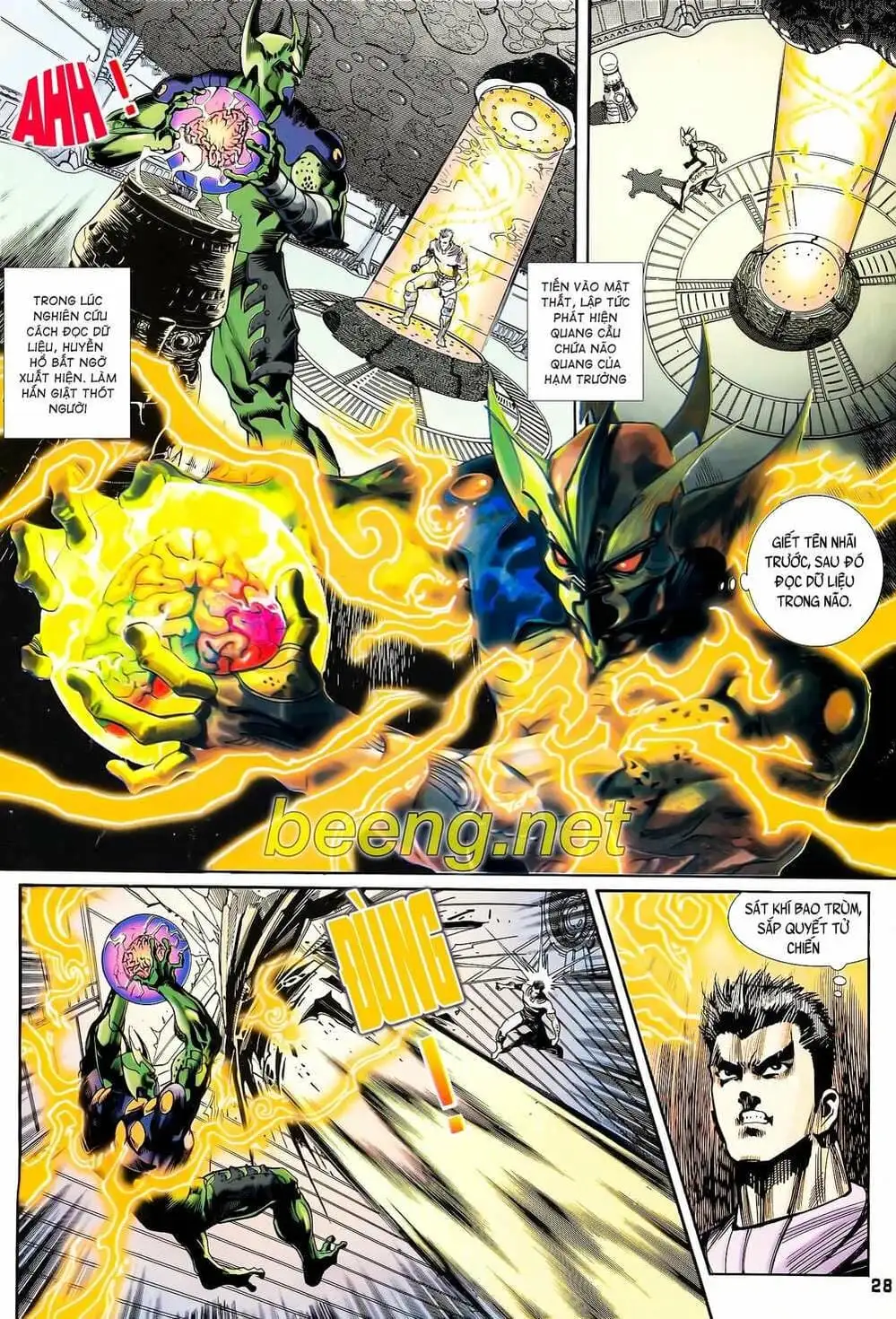 Truyện Tranh Long Hổ 5 Thế trang 8