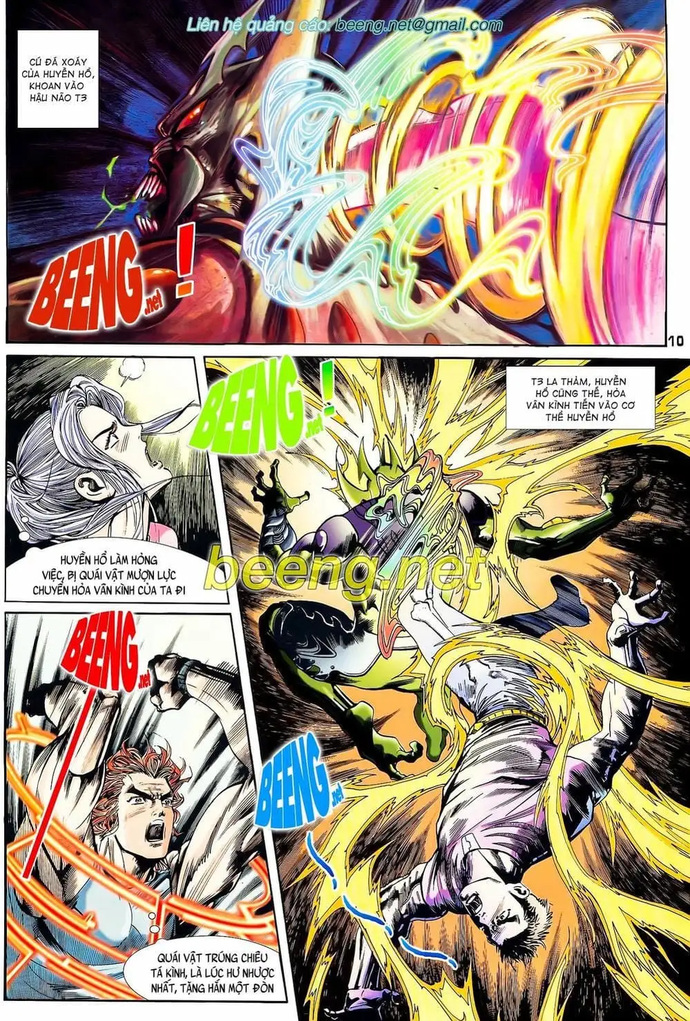 Truyện Tranh Long Hổ 5 Thế trang 8