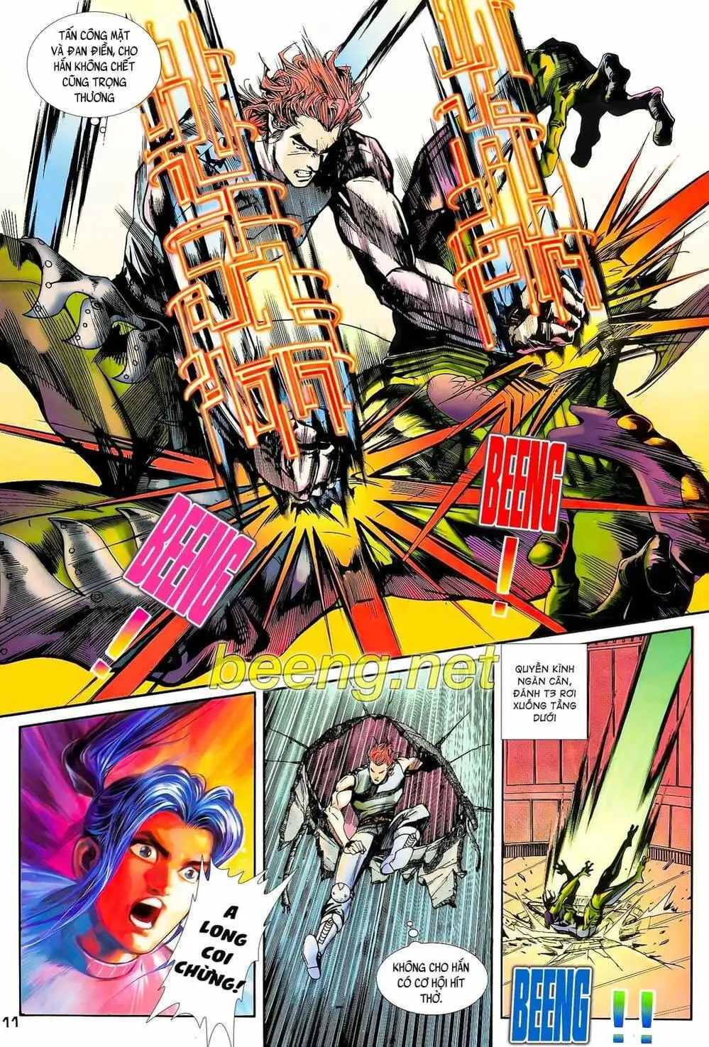 Truyện Tranh Long Hổ 5 Thế trang 8