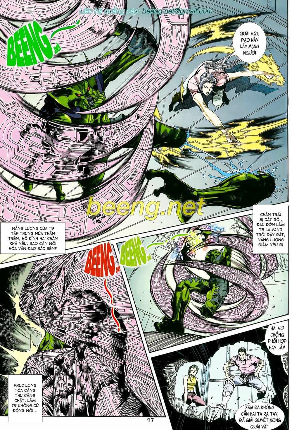 Truyện Tranh Long Hổ 5 Thế trang 8