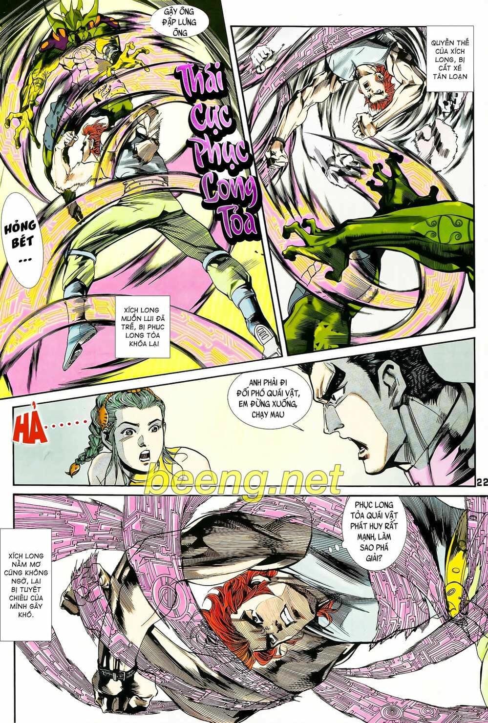 Truyện Tranh Long Hổ 5 Thế trang 8