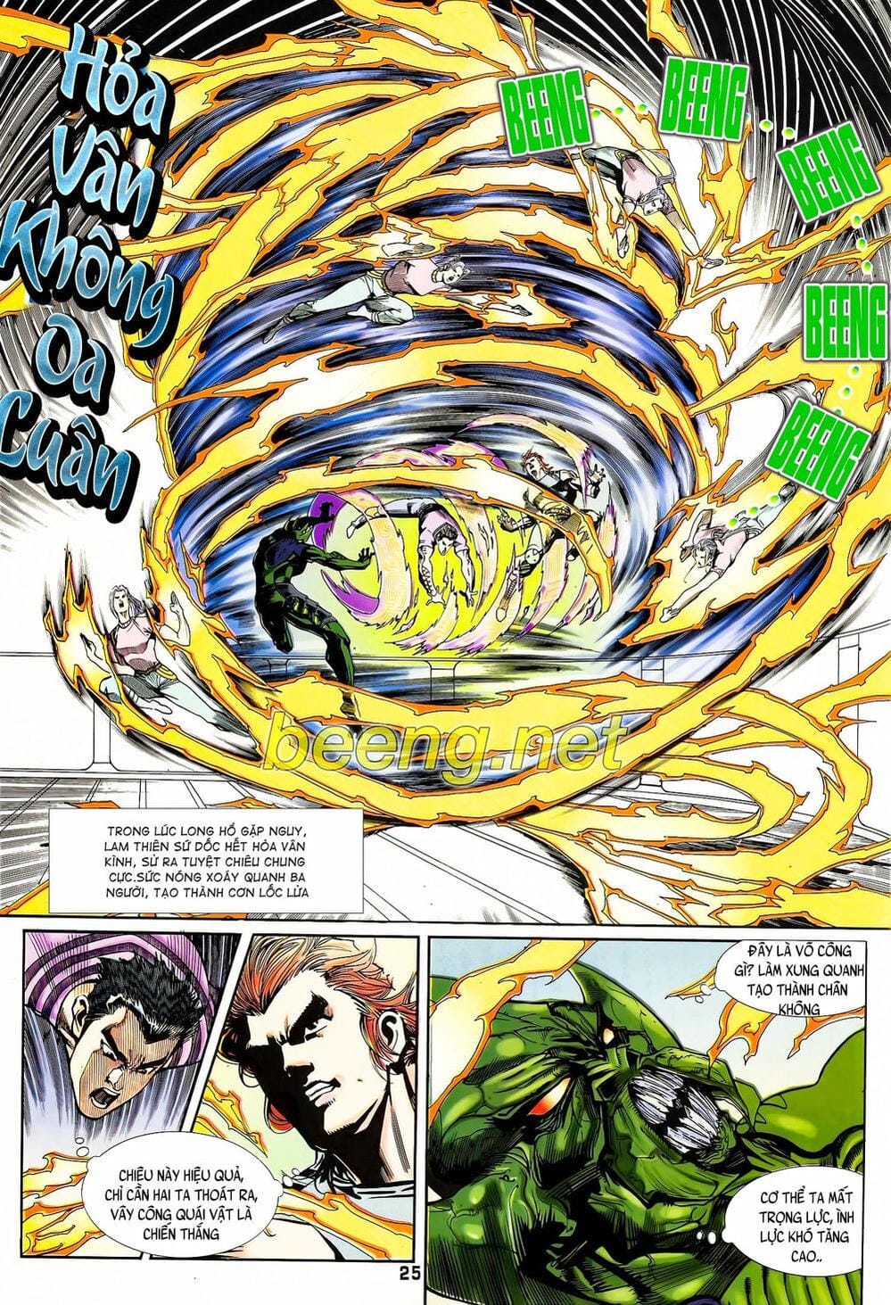 Truyện Tranh Long Hổ 5 Thế trang 8