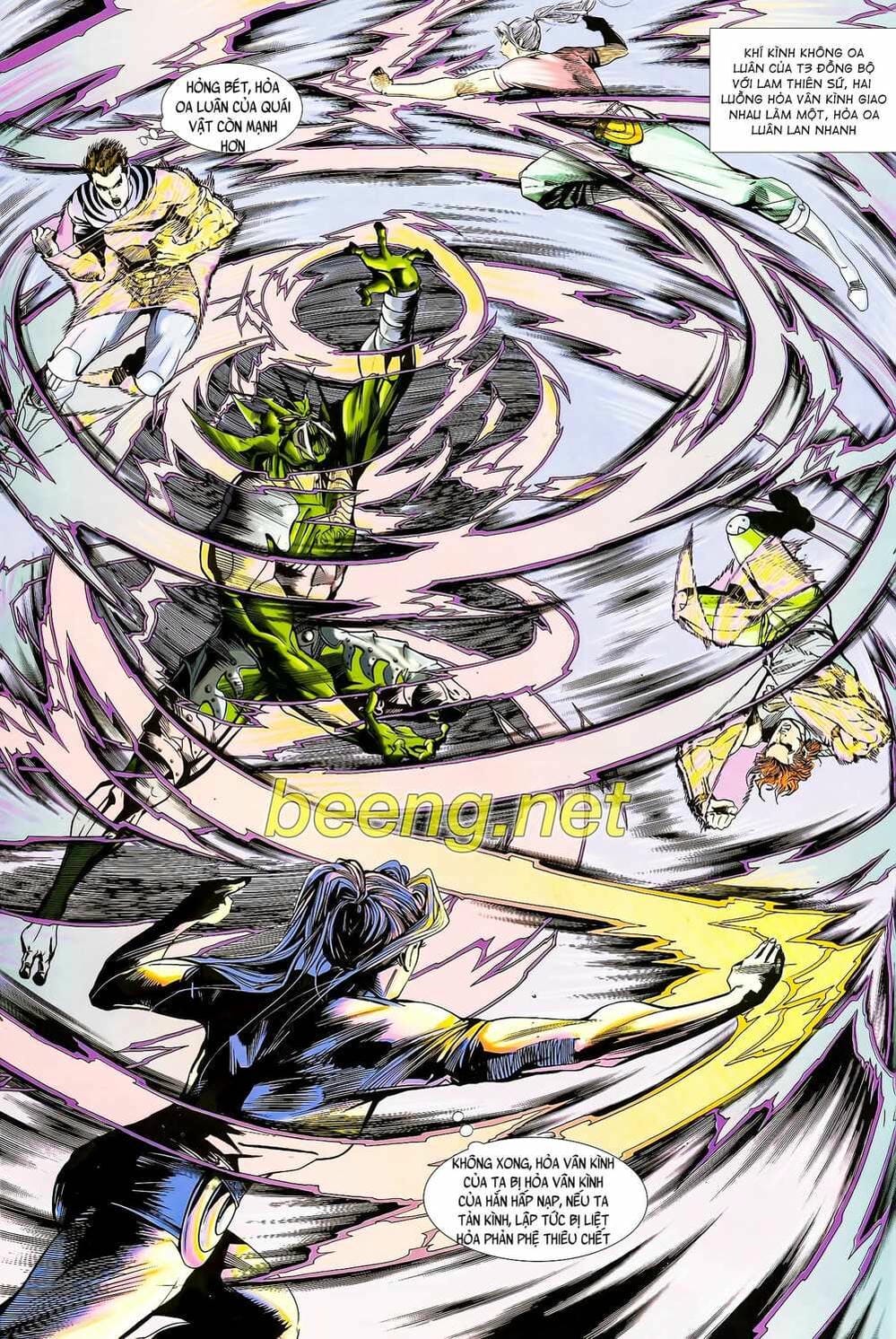 Truyện Tranh Long Hổ 5 Thế trang 8