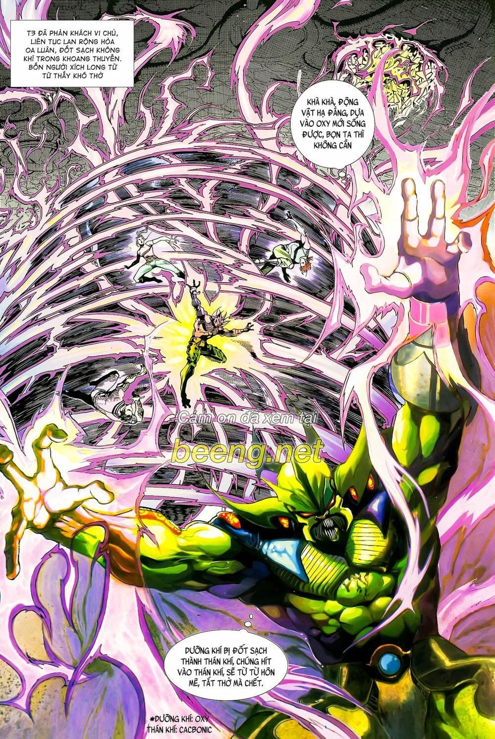 Truyện Tranh Long Hổ 5 Thế trang 8