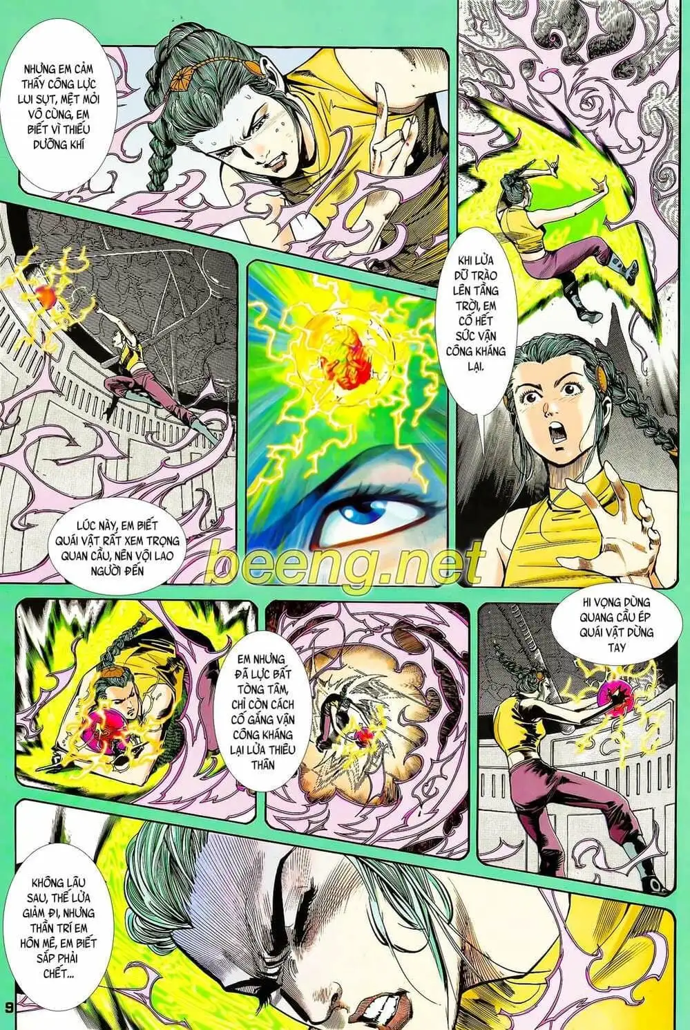 Truyện Tranh Long Hổ 5 Thế trang 8