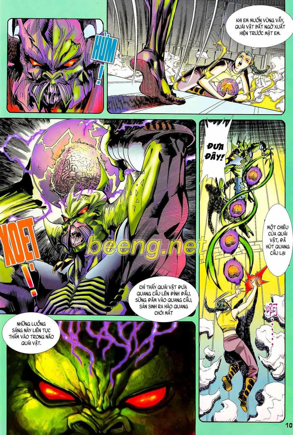 Truyện Tranh Long Hổ 5 Thế trang 8