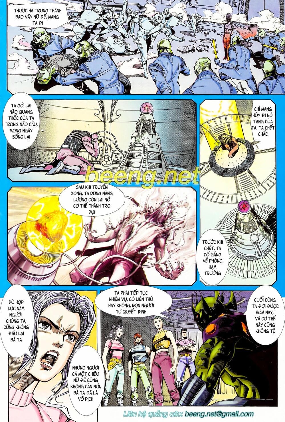 Truyện Tranh Long Hổ 5 Thế trang 8