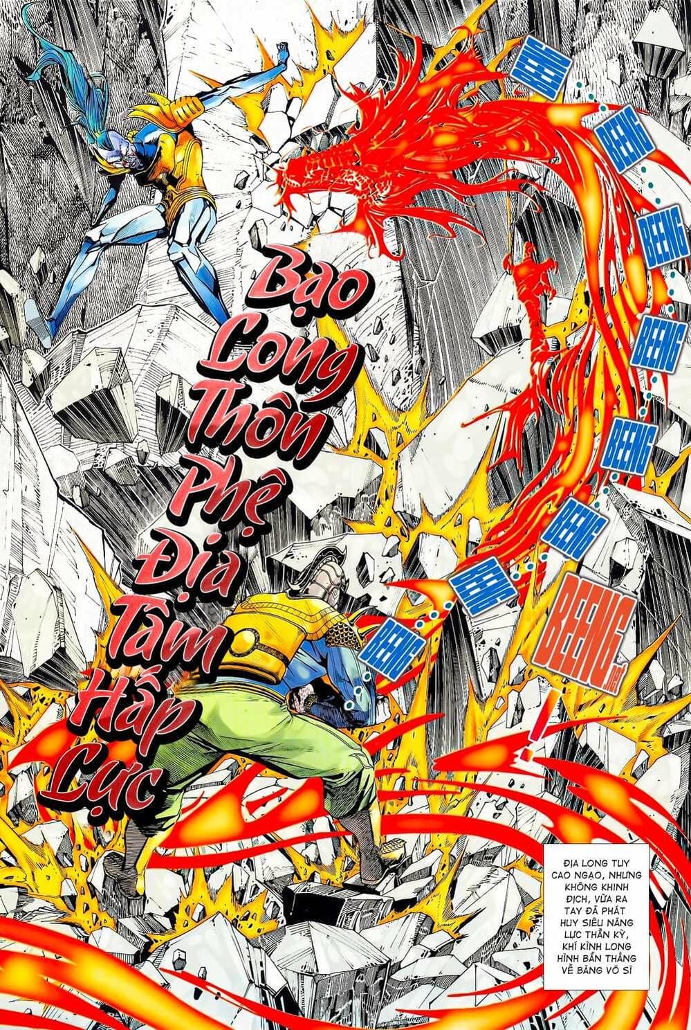 Truyện Tranh Long Hổ 5 Thế trang 8