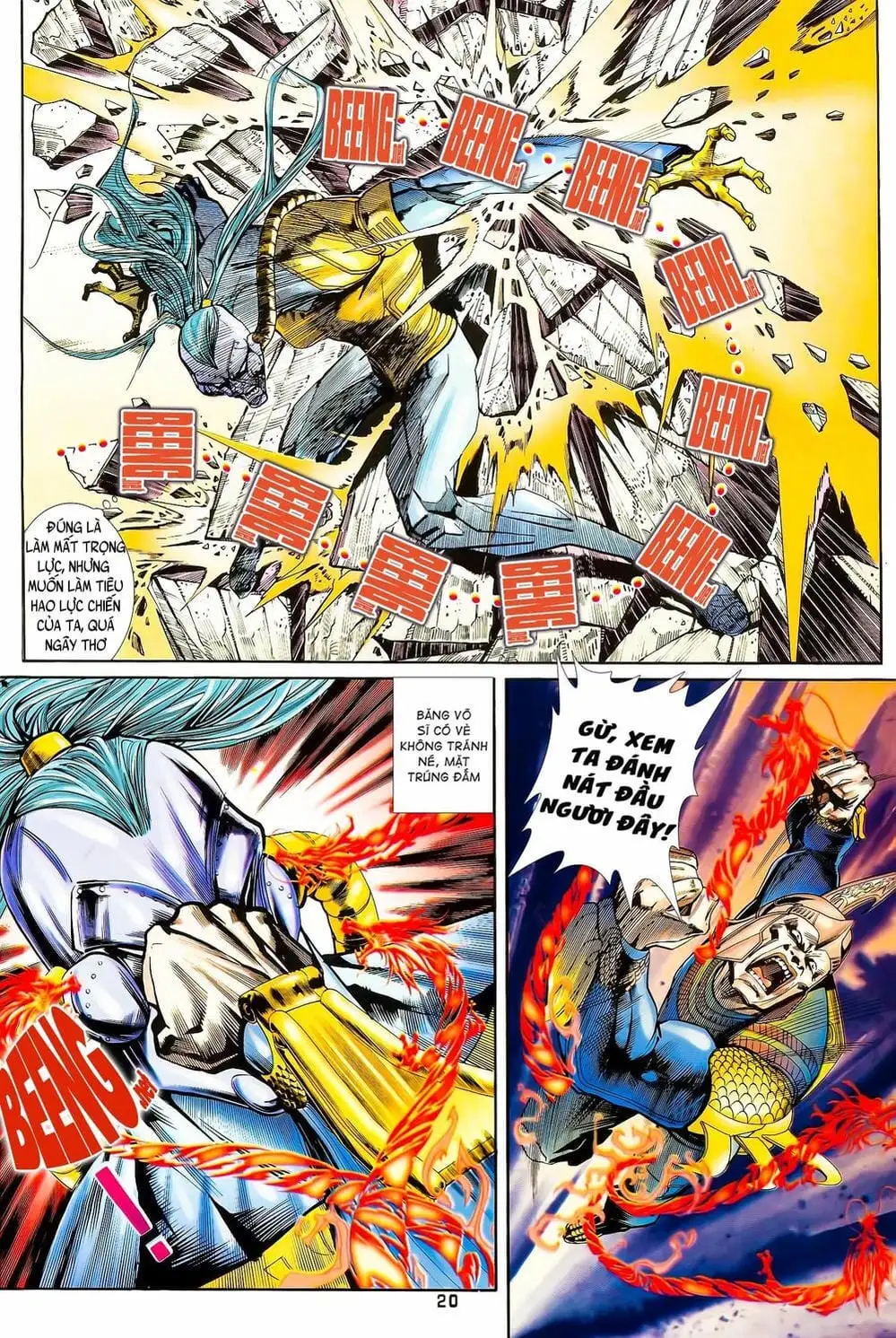 Truyện Tranh Long Hổ 5 Thế trang 8