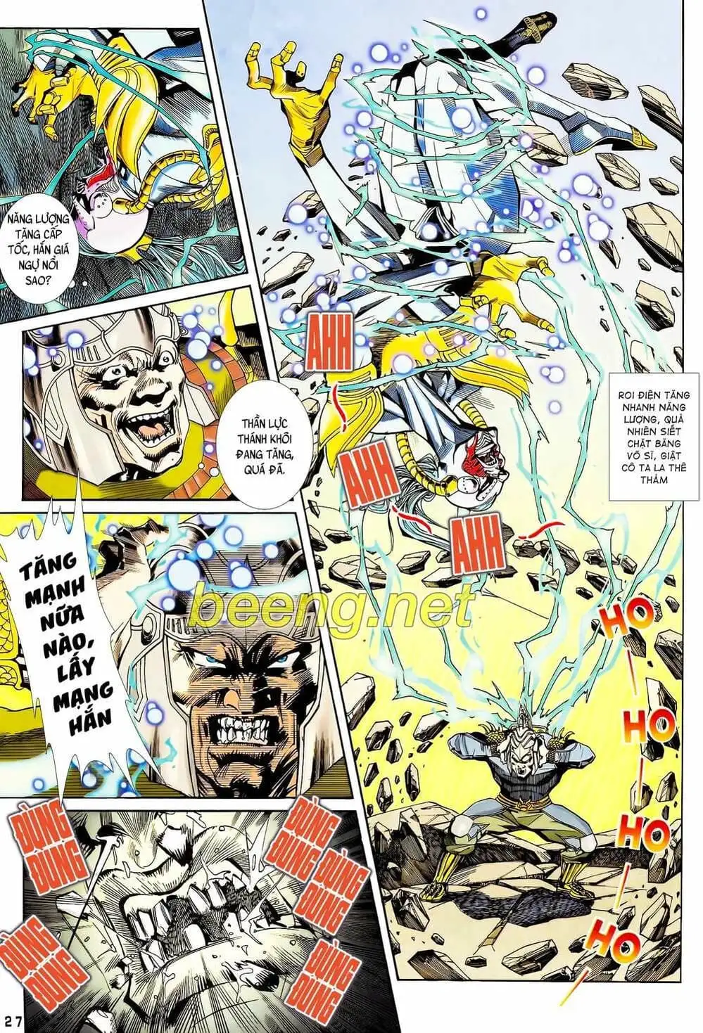 Truyện Tranh Long Hổ 5 Thế trang 8