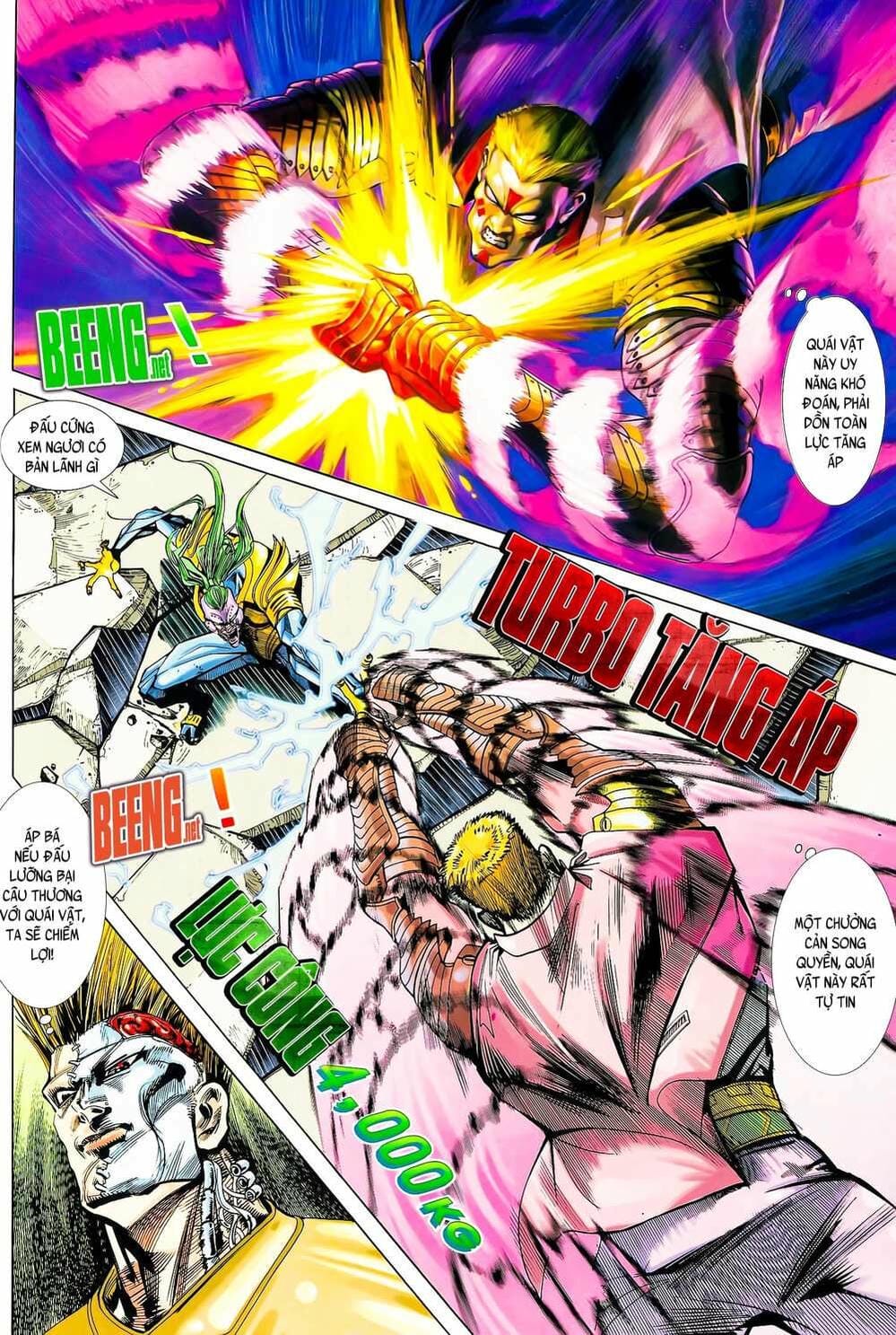 Truyện Tranh Long Hổ 5 Thế trang 8