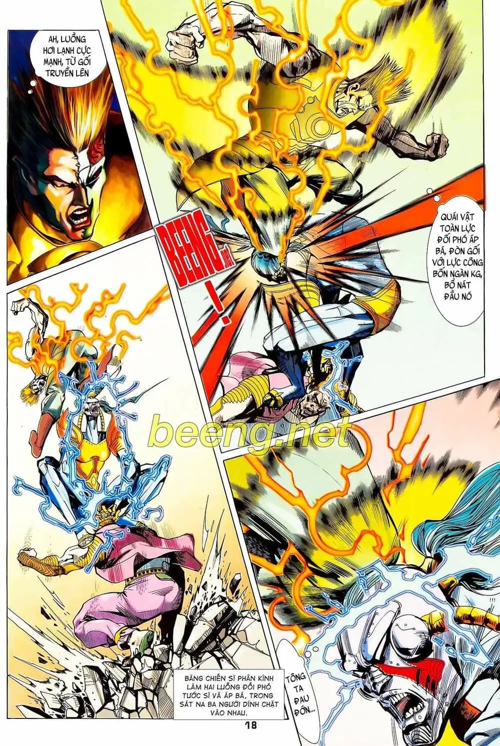 Truyện Tranh Long Hổ 5 Thế trang 8