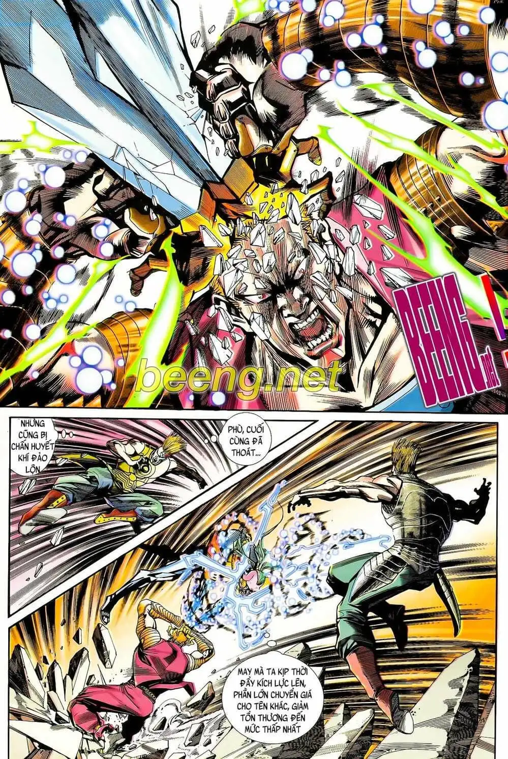 Truyện Tranh Long Hổ 5 Thế trang 8