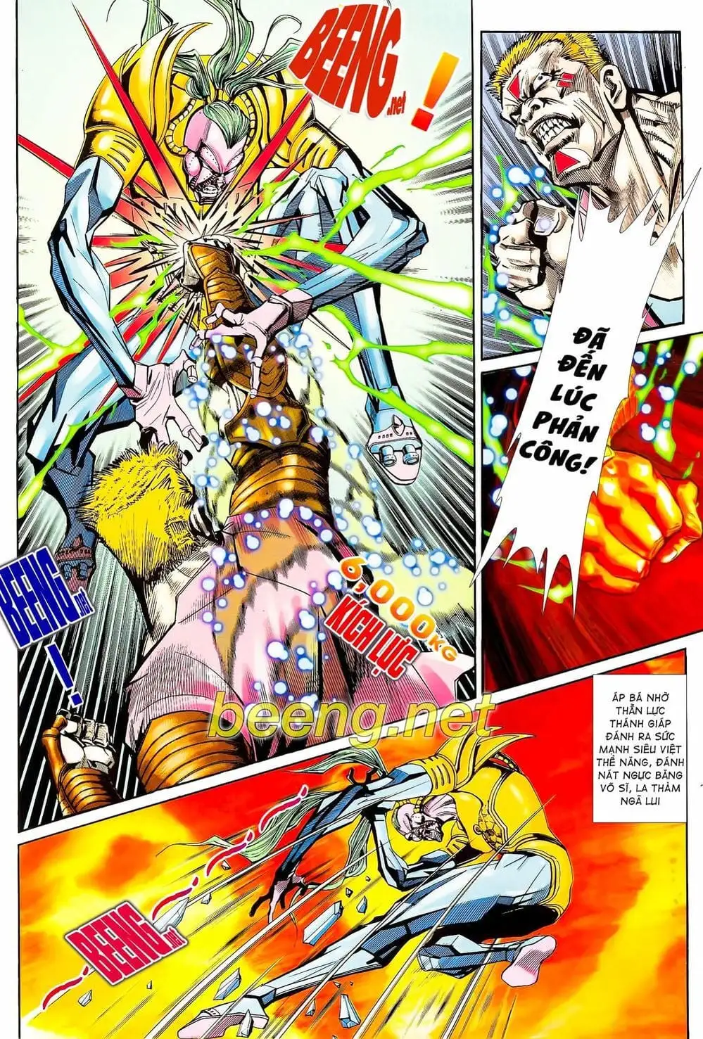 Truyện Tranh Long Hổ 5 Thế trang 8