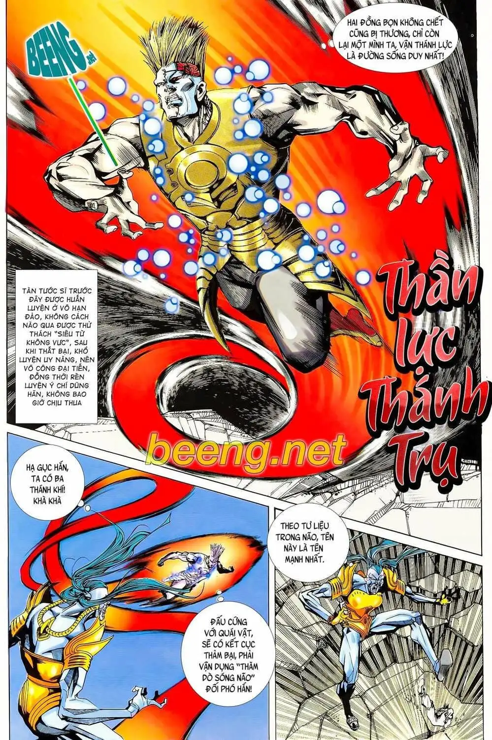 Truyện Tranh Long Hổ 5 Thế trang 8