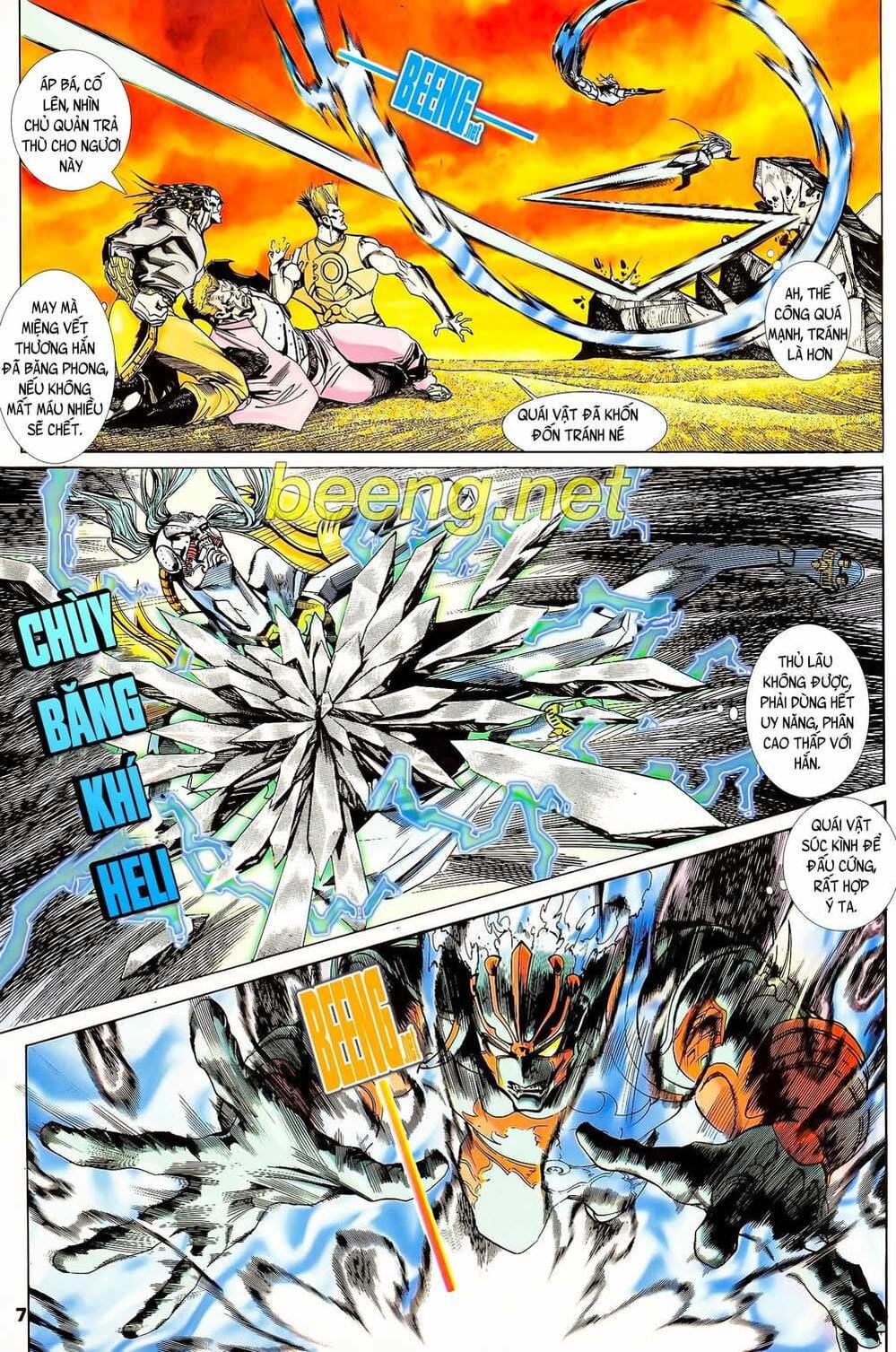 Truyện Tranh Long Hổ 5 Thế trang 8