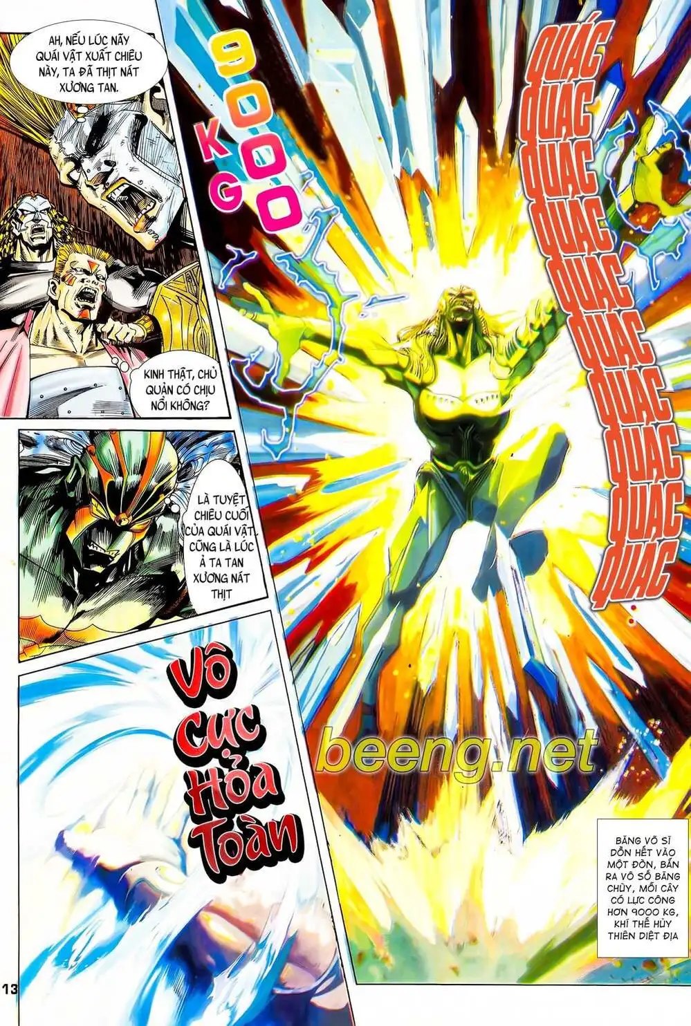 Truyện Tranh Long Hổ 5 Thế trang 8