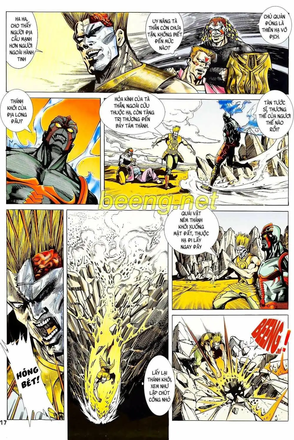 Truyện Tranh Long Hổ 5 Thế trang 8