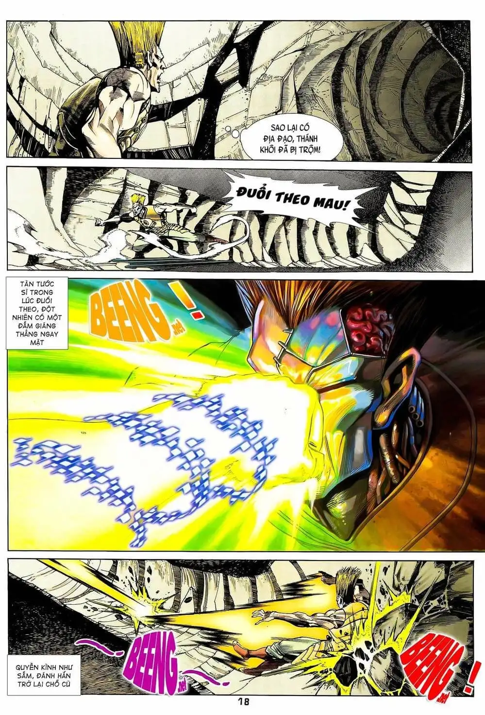 Truyện Tranh Long Hổ 5 Thế trang 8